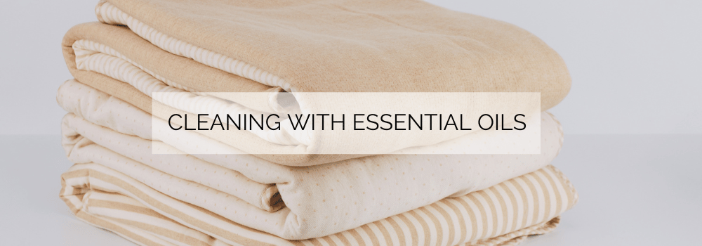 Cleaning with essential oils