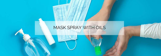 How to make a mask spray with essential oils
